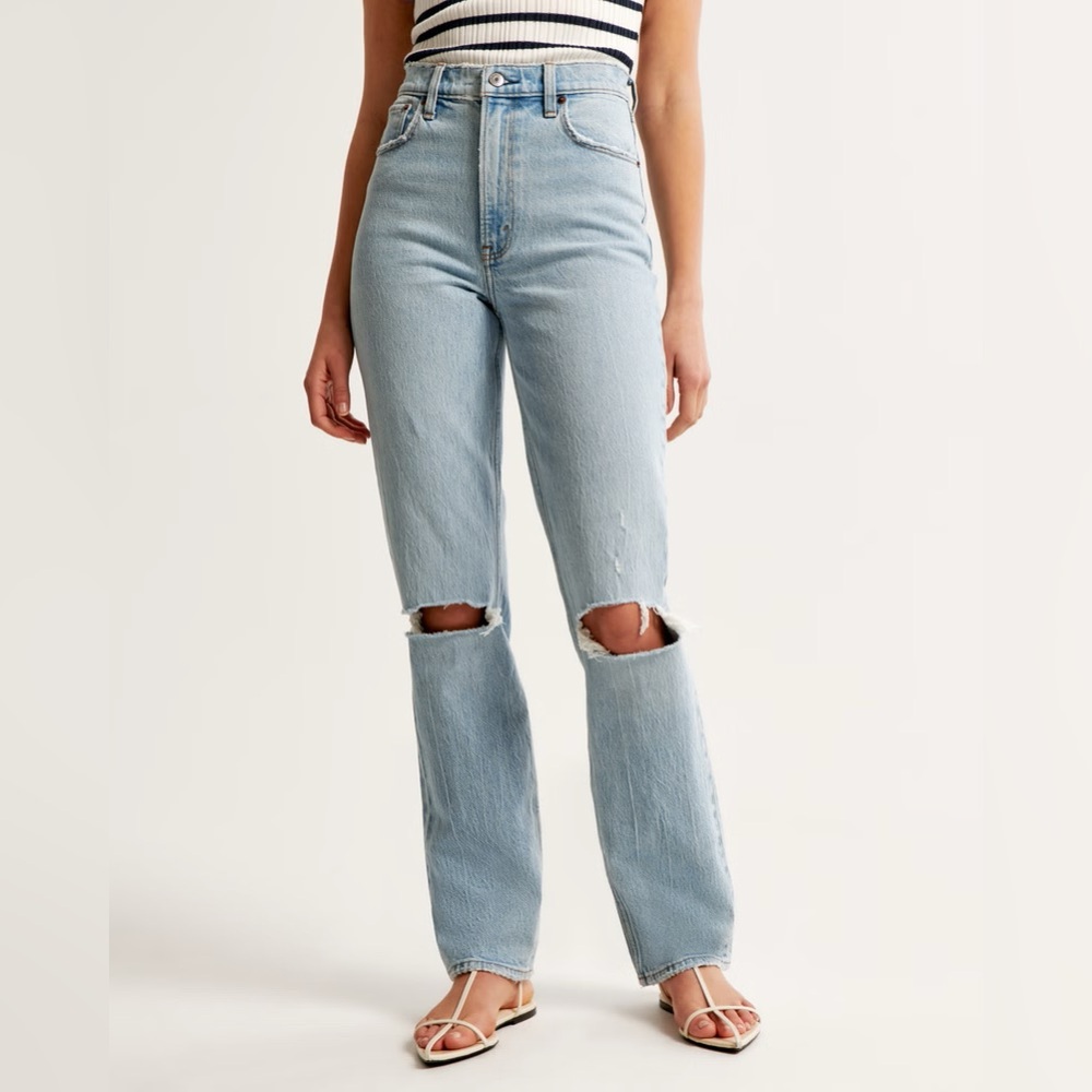 ABERCROMBIE & FITCH / THE DAD HIGH RISE NWT
